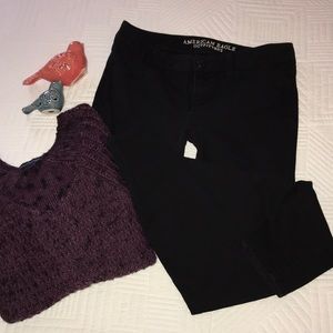 🦅 Black American Eagle Jegging Super Stretch